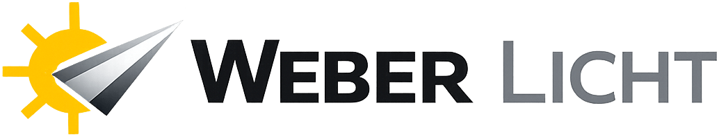 Weber Licht Logo Wortmarke